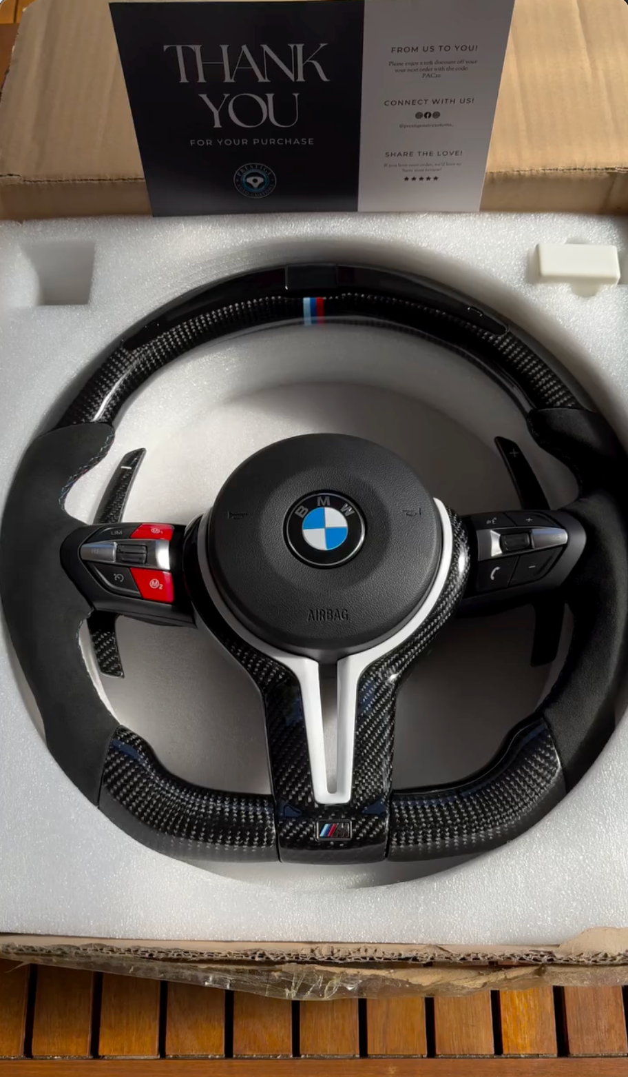 F82 M4 BMW Alcantara with LED